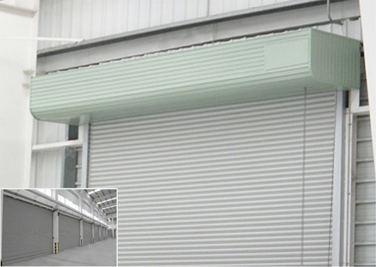 Anti-wind roller shutter